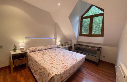 CALMFRANC ático abuhardillado con vistas al río y la montaña Avistamiento de ciervos en Canfranc Pueblo - Foto 24