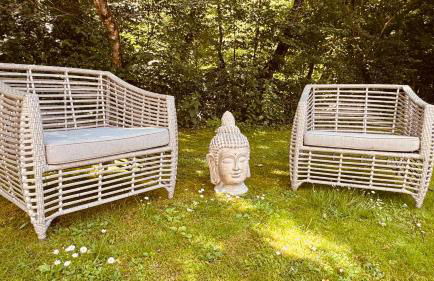 Klimaanlage, 5 Sterne Bahnhoftraum, 200qm Appartement "Waldzauber", 1200qm Garten, QR Code scannen für virtuellen Rundgang, Premium Ausstattung - Photo 4