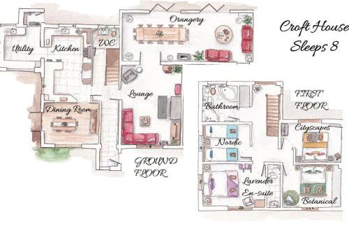 Croft House Sleeps 8 ꕤ Country Views nr Salisbury - Foto 25