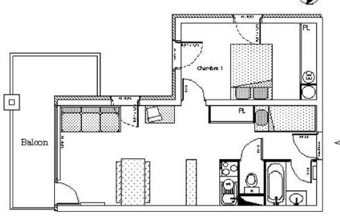 Résidence Le Soliet 2 - Appartement 4 personnes lumineux et agréable MAE-2123 - Foto 12