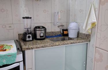 Studio Frente ao Mar Gonzaga - Foto 26