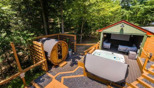Fox&Hound Cabin: Cold Plunge, Sauna, Hot Tub, Dogs - Foto 4, Other
