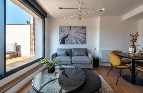 DOWNTOWN ROOFTOP - CENTRE VILLE - WiFi - TERRASSE - NETFLIX - Foto 8