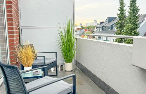 ImmoStay Waterfront Apartments - Balkon über Bremen & Parking - Foto 7