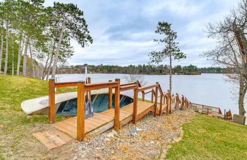Dock, Deck and View Lakefront Chippewa Falls Studio - Foto 3
