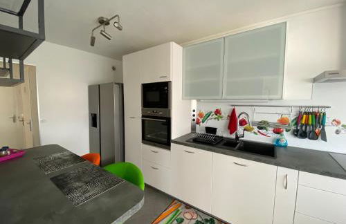 Le Mun,3 étoiles-T2-60m2-balcon-parking-wifi-linge-produits-face à la gerdarmerie-vue cathedrale - Foto 7