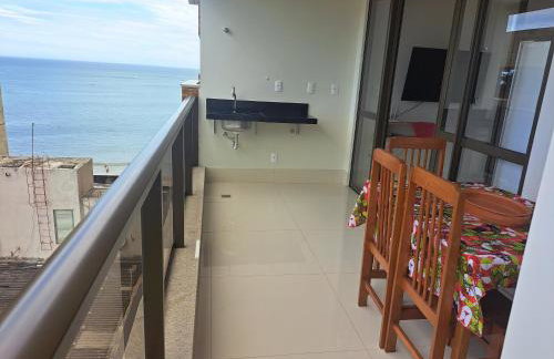 Guarapari- praia do Morro- apto PE NA AREIA com vista para mar loalizacao privilegiada em frente o quiosque 19 Beira Mar Wi Fi - Foto 3