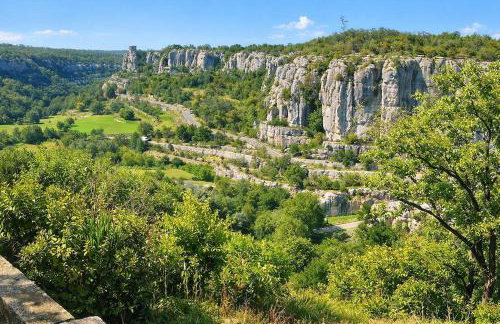 Maison à Balazuc, terrasse avec vue sur l'Ardèche - Photo 4