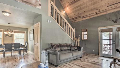 Fire Pit + Game Room: Heber-Overgaard Cabin! - Foto 5