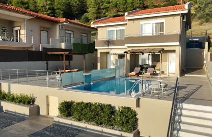 Lila's villa maisonette with private pool - Foto 26