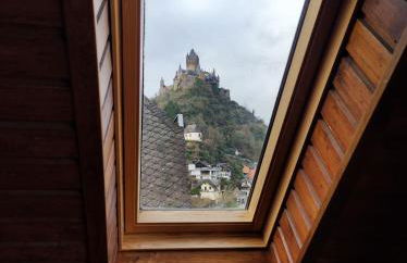Panorama Oase Ferienwohnung mit Blick auf Mosel und Reichsburg - Photo 10