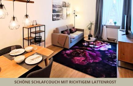 FeWo Markgrafenrefugium zentrumsnahe 2 Zi mit Küche für 1-4 Personen - Foto 5