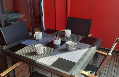 Patio Arena, appartement 2 étoiles, terrasse, parking, wifi, entrée et sortie autonomes, local vélos - Foto 13