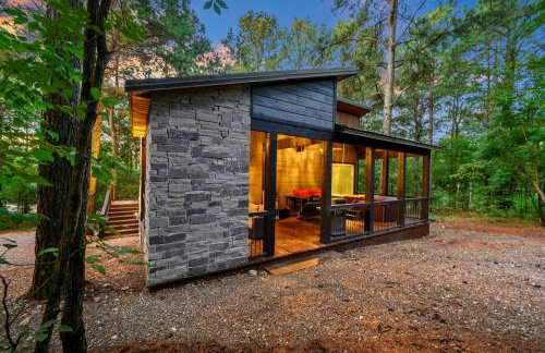 Romantic 1BR Cabin in Broken Bow HotTub, FirePit - Foto 46