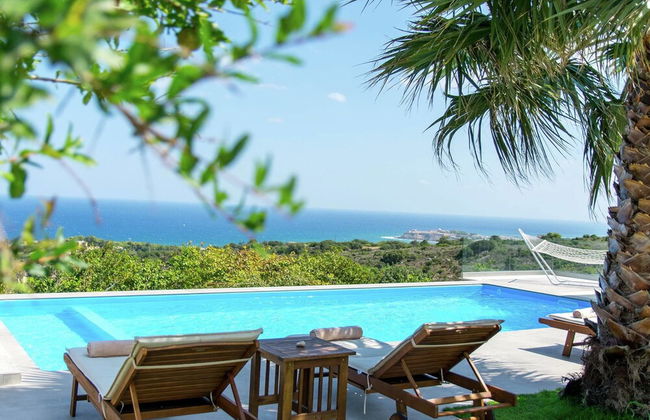 Infinity Pool Villa With Sea Views Near Rethymno City & Beach and Shaded BBQ - Foto 32