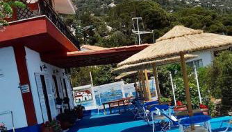 Ikaria Studios - Foto 3, Garden, Garden view, furniture, towels, stove, young children, heating
