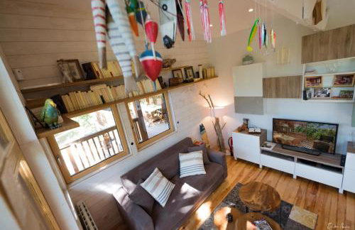 Détente au Bord de l'Eau - Le Chalet du Carla avec Spa et Ponton Privé - Foto 14