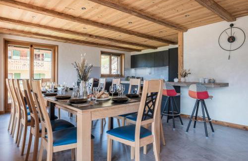 Chalet Familial Le Whymper 5 étoiles SPA Sauna Chatel - Foto 7