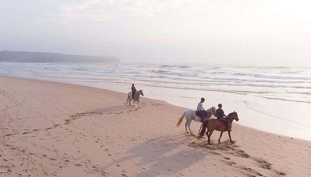 Preparados para ver el atardecer