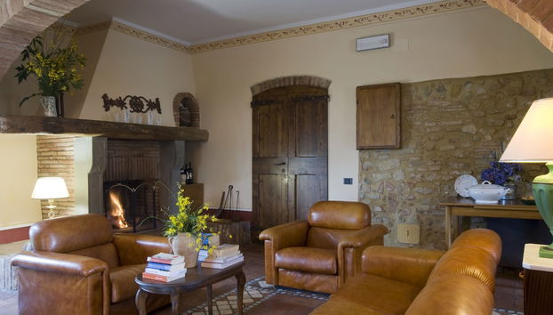 Coin salon dans le hall