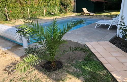 Maison landaise moderne avec piscine chauffée et spa - Foto 6