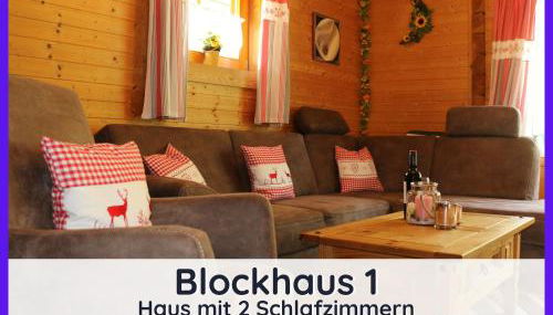 Der Fuchsbau - 3 separate Blockhäuser - ruhige Lage - 50m bis zum Wald - eingezäunter Garten - Foto 2