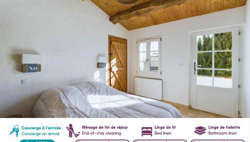 400m de la mer, belle résidence pour 8 avec jardin - Foto 4