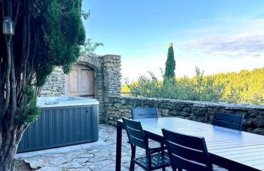 La maison Haut-perché townhouse with view and jacuzzi - Photo 6