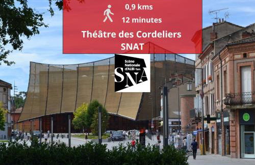 La Pause du Savoir Albigeois - Garage - Climatisation - Centre ville - Foto 50