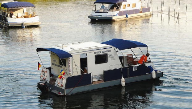 Blick von der Unterkunft