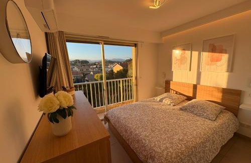 Charmant apt calme - proche plage et aéroport - climatisé - parking privé gratuit - Foto 4