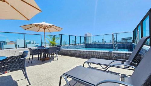 FLAT LUXO em BOA VIAGEM Prox PRAIA, SHOPPING e AEROPORTO - Foto 3