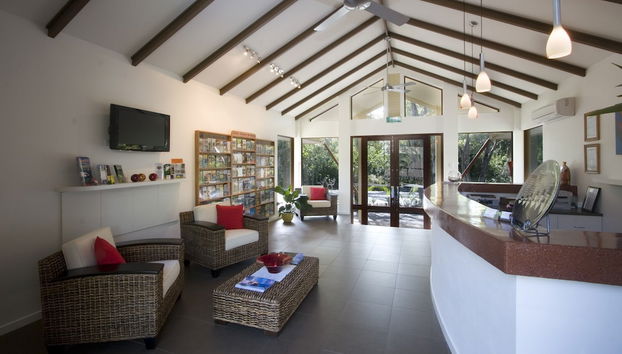 Zona de estar del vestíbulo