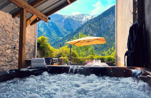 Jacuzzi Sauna Terrasse Venosc - Foto 1