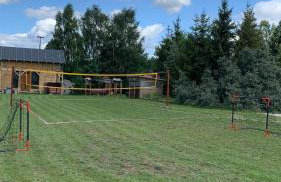 Odpoczywajka domek brzozowy z balią i sauną - Foto 11