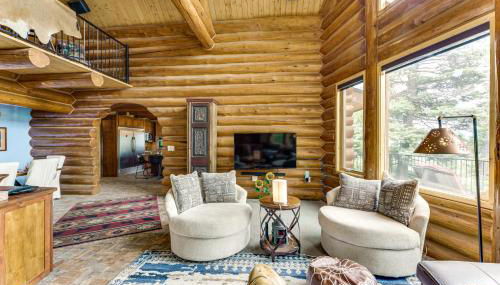 Secluded Angel Fire Retreat Deck and Stunning View! - Foto 5