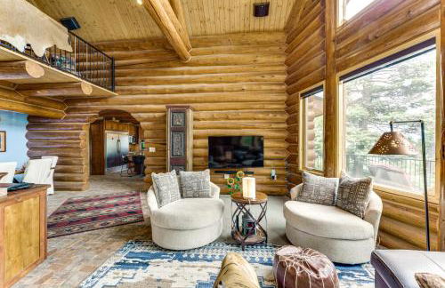 Secluded Angel Fire Retreat Deck and Stunning View! - Foto 5