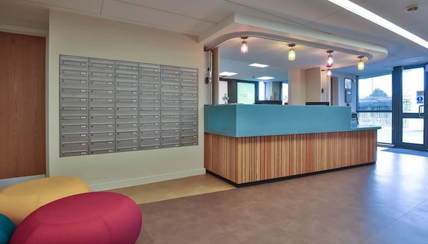 Sitzecke in der Lobby