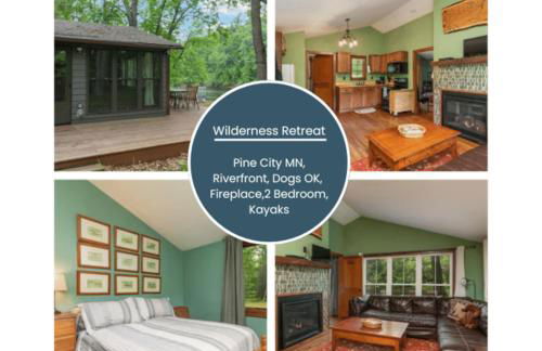 2 bedroom-Riverfront-Fireplace - Pet ok - Foto 1