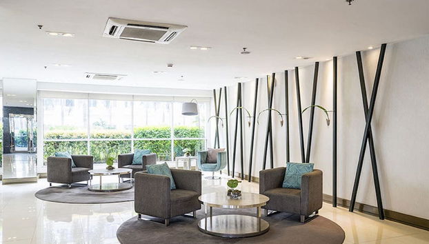 Zona de estar del vestíbulo