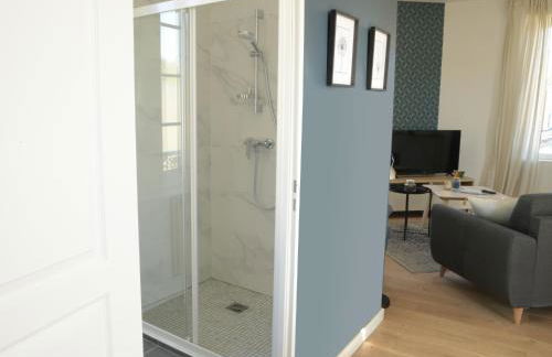 T2 de 55m2 avec toit terrasse, hyper centre, wifi, draps, savons et serviettes fournis - Foto 7