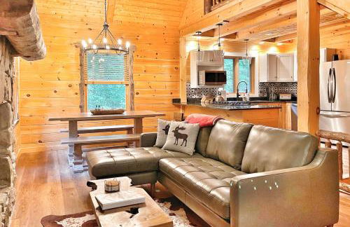 Adirondack Mountain Cabin with Hot Tub, Near Whiteface, Lake Placid, Fire Pit, Game Rm - Foto 13