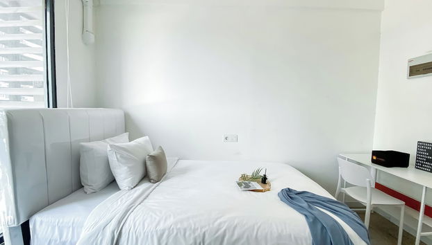 Comfortable And Simply Studio At Sky House Alam Sutera Apartment - Foto 5, Habitación