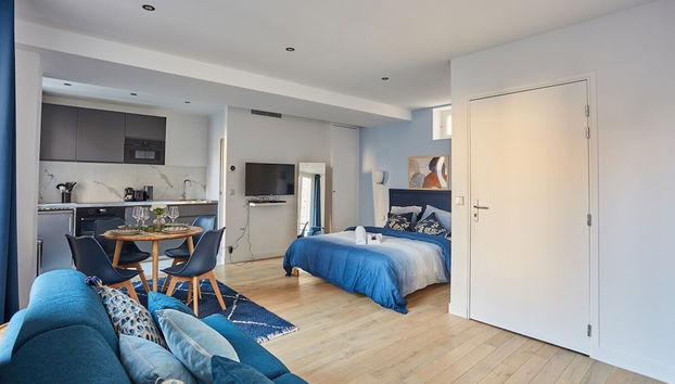 Grand Studio Porte Maillot/arc de Triomphe - Foto 2, Habitación