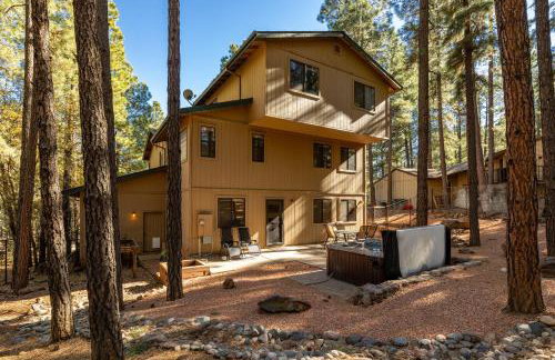 Chalet in the Pines Spa Game Room Wraparound Deck - Foto 16