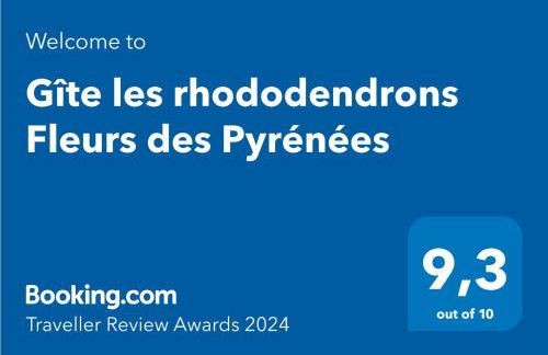 Gîte les rhododendrons Fleurs des Pyrénées - Foto 9