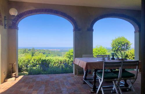 Podere Morena with sea view, private terrace by ToscanaTour Greg - Foto 35