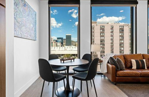 Best views! Lux 9th fl Gym Pking Pool Htub King BD - Foto 18