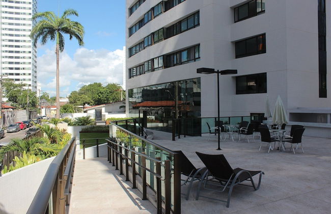 Excelente flat em Setúbal, Boa Viagem 1Q 3 pessoas. Conforto e ótima localização PM805 - Photo 27