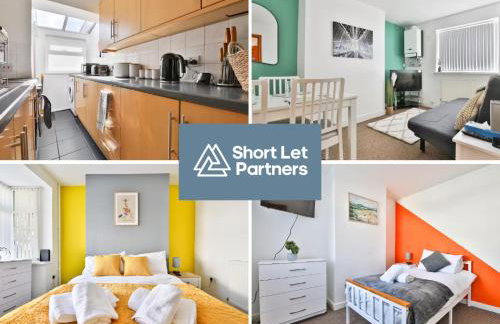 3-Bed Contractor Ready Stay Near City & M4 Access with Parking & Wi-Fi - Foto 1